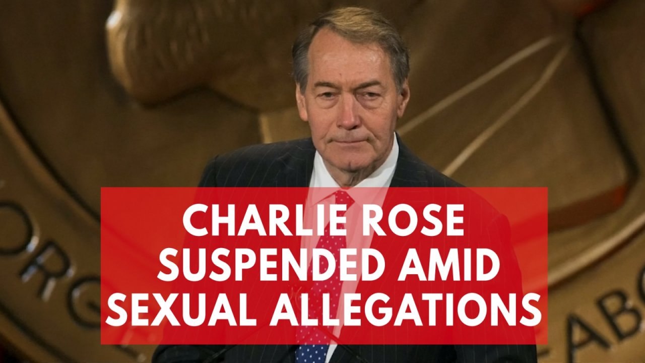 US talk show host Charlie Rose suspended after sexual harassment allegations