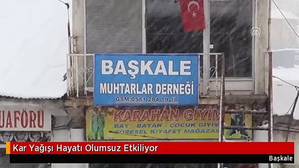 Kar Yağışı Hayatı Olumsuz Etkiliyor