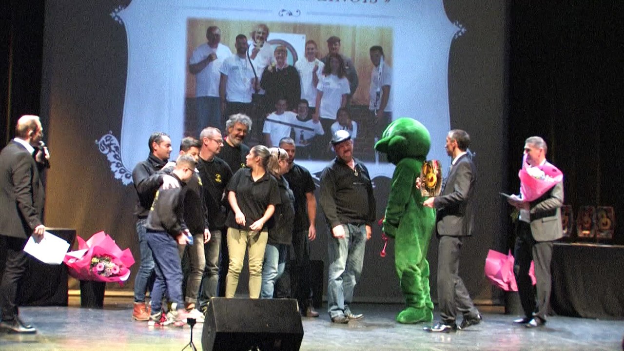 Soirée des mérites anzinois 2017 - 11 - La compagnie des Archers Anzinois