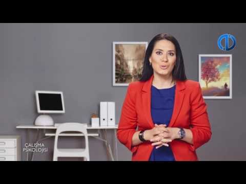 ÇALIŞMA PSİKOLOJİSİ - Ünite 4 Konu Anlatımı 2