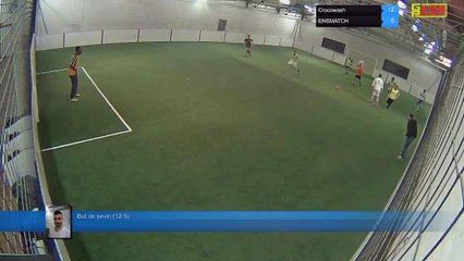 But de kevin  (12-5) - Crocowash Vs ENSMATCH - 20/11/17 20:00 - LIGUE 4 - Poitiers Game Parc