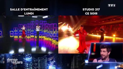 Explication d'Agustin Galiana et Candice Pascal à propos du baiser dans Danse avec les Stars