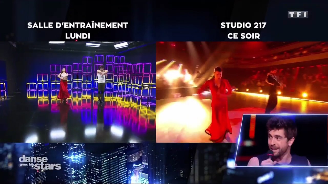 Explication d'Agustin Galiana et Candice Pascal à propos du baiser dans Danse avec les Stars