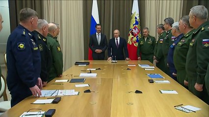 Putin meets Assad ahead of Syria talks with Turkey and Iran