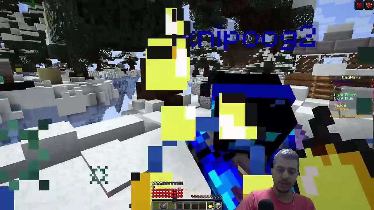 Minecraft - Egg Wars - İnanılmaz Bir Mücadele - W/ GitarisTv