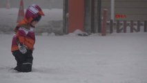Bursa Uludağ'da Kar Kalınlığı 45 Santimetreye Ulaştı