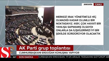 Cumhurbaşkanı Erdoğan: DEAŞ bitti, hala silahı yüklü TIRlar hangi ülkeye karşı gidiyor?