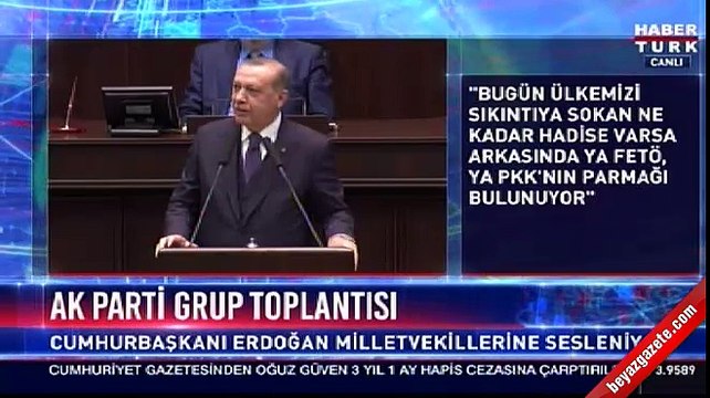 AK Parti grubuna damga vuran olay