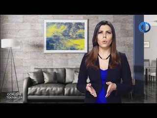 GÖRÜŞME TEKNİKLERİ - Ünite 5 Konu Anlatımı 1