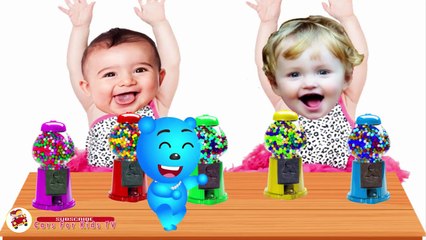 Baby and Learn Colors Gumball Machine- Finger Family Song Collection