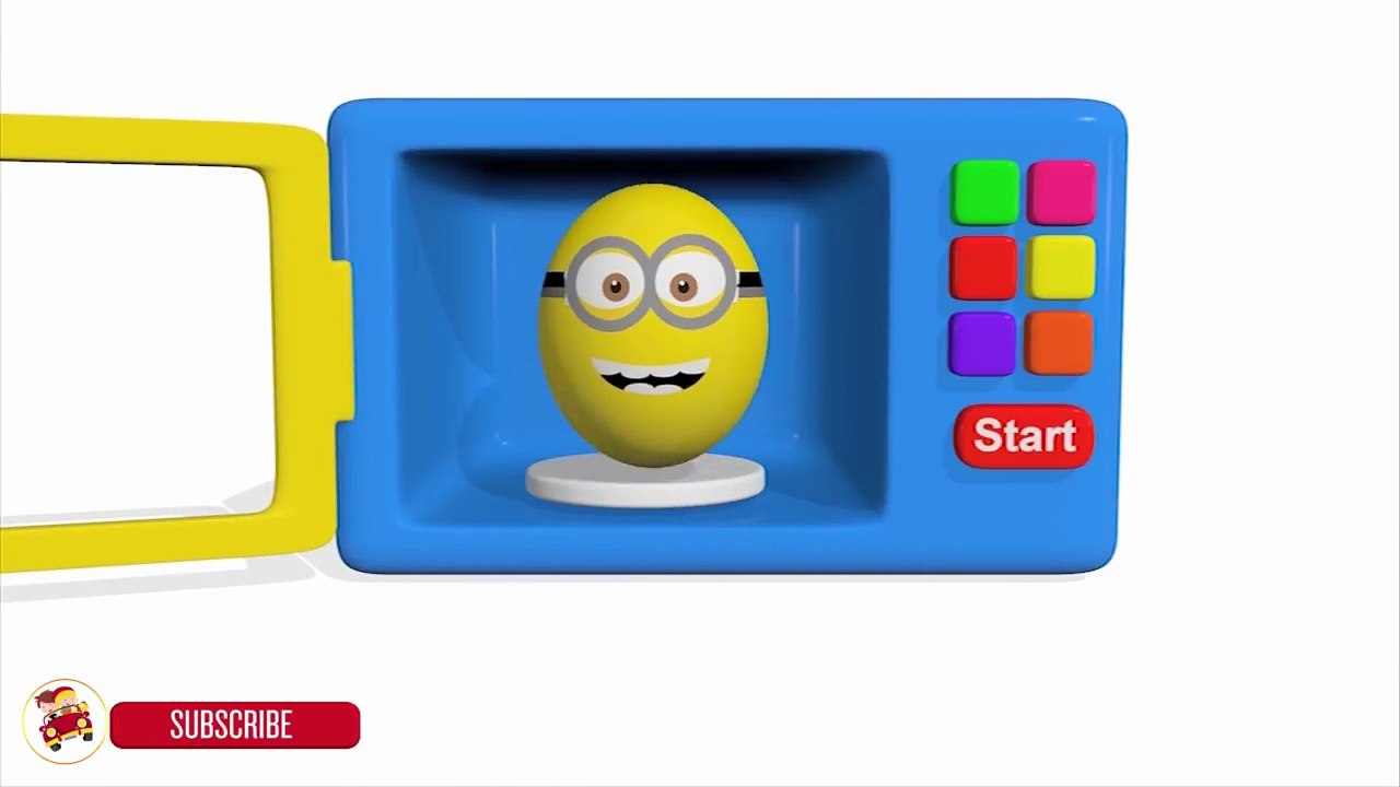 Learn Colors With Balloons Balls Microwave Oven Animals for Children