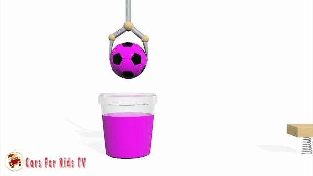 Learn Colors With Soccer Balls Wooden Hammer Xylophone for Children - Colors Balloons Balls for Kids