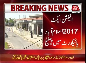 Election Act 2017 Challenged in IHC