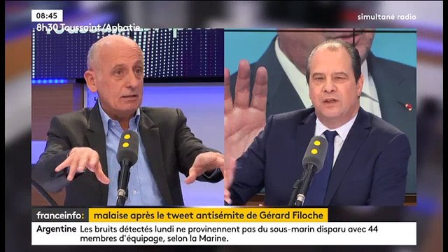 L'incompréhension de Cambadélis face à Aphatie qui croit déceler de l'antisémitisme dans un discours de Hollande
