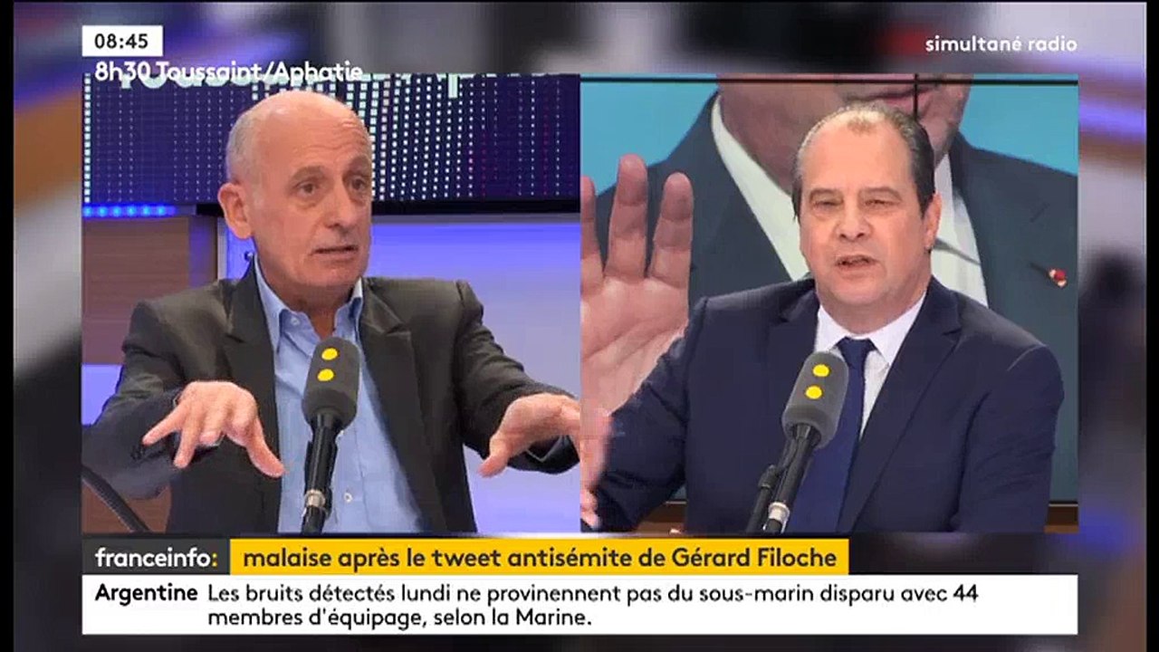 L'incompréhension de Cambadélis face à Aphatie qui croit déceler de l'antisémitisme dans un discours de Hollande