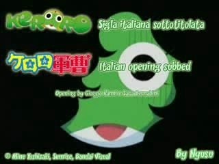 Keroro Sigla Italiana Sottotitolata