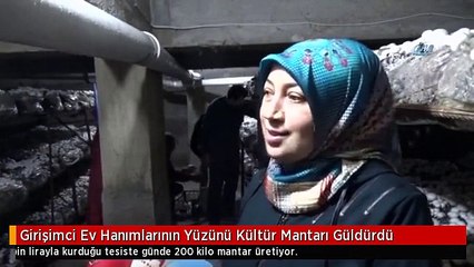 Girişimci Ev Hanımlarının Yüzünü Kültür Mantarı Güldürdü