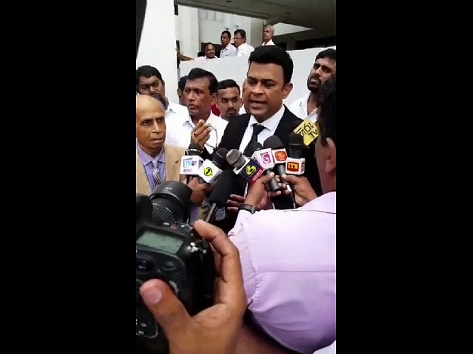 අර්ජුන් ඇලෝසියස්‌ රංජන්ජන්ටත් කතා කරලා...ඇලෝසියස්‌ගේ මාධ්‍ය සම්බන්ධීකරණය ITN මහේෂ්!