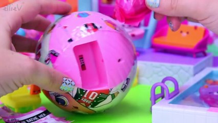 L.O.L Surprise! Dolls Happy Places Pool Party Unboxing Review Silly Play Kids Toys