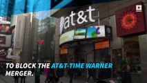 US sues to block AT&T-Time Warner deal