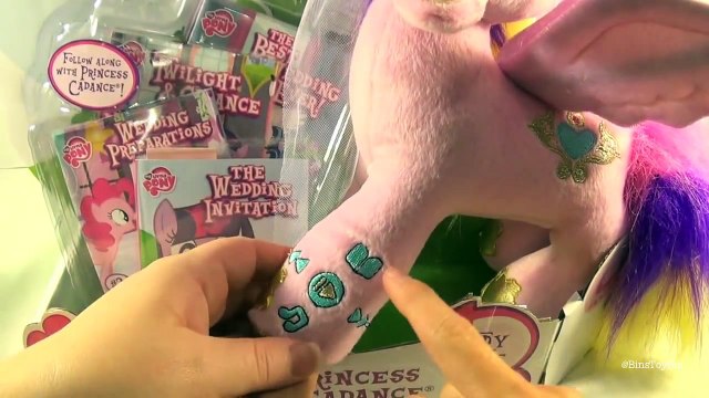 My Little Pony Princess Cadance Animated Storyteller Talking Plush! Review by Bins Toy Bin