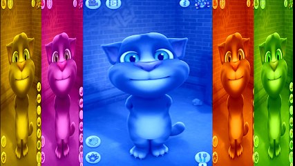 ✿ Baby Learn Colors with My Talking Tom Colours for Kids Animation Education Cartoon videos For Kids