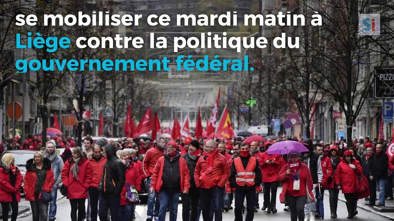 Manifestation: ils sont bien 10.000 dans les rues de Liège