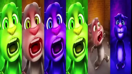 ✿ Learn Colors with My Talking Tom Colours for Kids Animation Education Cartoon Compilation P2R