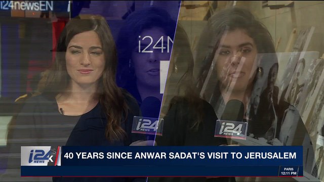 i24NEWS DESK | 40 years since Anwar Sadat' s visi to Jerusalem | Tuesday, November 21st 2017