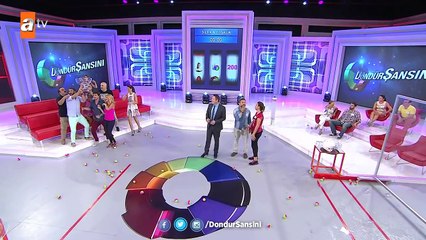 Döndür Şansını 15.Bölüm - Zeynep Mansur Oyun Kazandı