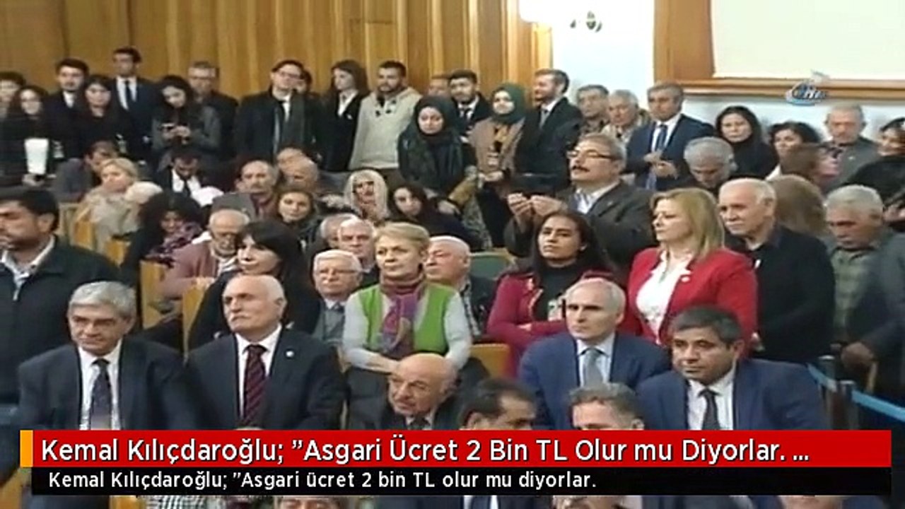 Kemal Kılıçdaroğlu: "Asgari Ücret 2 Bin TL Olur mu Diyorlar. Asgari Ücretten Vergi Almazsan Olur"