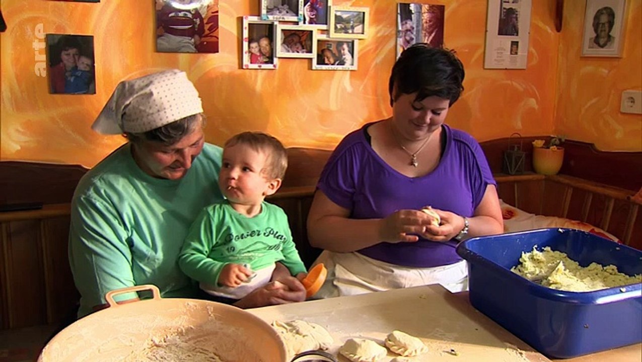 Zu Tisch in Kärnten (Alpen) - Traditionelle Gerichte