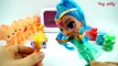 Learn Colors Bunny Popsicle Ice Cream Mold M&Ms Surprise Toys Baby Doll Slime Bottle Toilet Toys