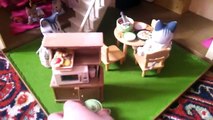 Мои обустроенные дома Sylvanian Families(Сильваниан фэмилис) Дом со светом и 3х-Этажный дом