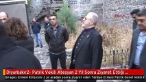 Diyarbakır2- Patrik Vekili Ateşyan 2 Yıl Sonra Ziyaret Ettiği Kilise'nin Haline Görünce İsyan Etti