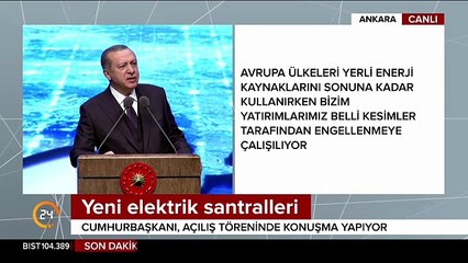 Cumhurbaşkanı Erdoğan: Enerji politikalarımızı baltalamak için uğraşıyorlar