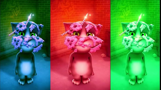 ✿ Мой говорящий Том КОТ УЧИМ ЦВЕТА Мультфильмы игры для малышей Развивающие мультики для детей (2)