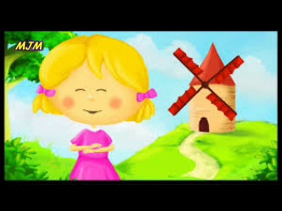 Tourne tourne petit moulin --- Chansons enfantines