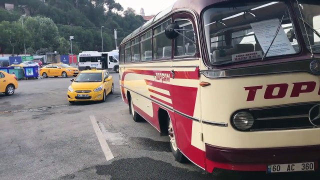 Antika 1957 Mercedes Benz Otobüs (Topçam) 5 BİN ABONEYE ÖZEL