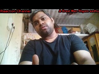 shyam Sadhu Banar Bhoj Karane wale A Great Indian - Reaction Video