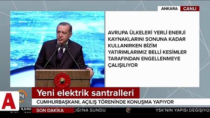Cumhurbaşkanı Erdoğan: Rahatsız olsanız da, olmasanız da, nükleer enerjiyi yapacağız