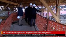 AB Türkiye Delegasyonu Başkanı Christian Berger ve Beraberindeki Heyet Göbeklitepe'yi Gezdi