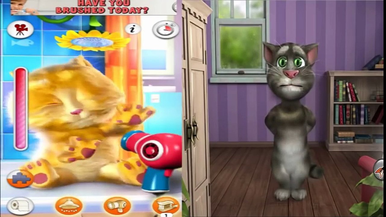 ✿Говорящий Кот Том и Котик Джинджер (Рыжик) #2...