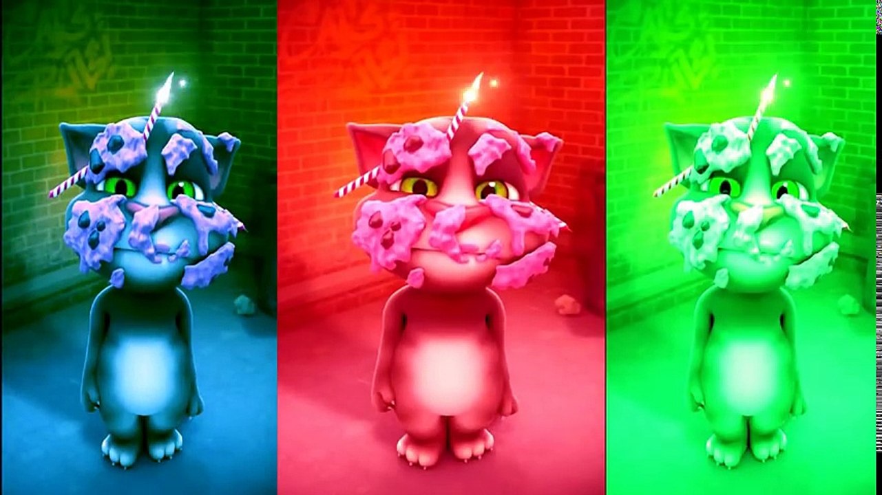 ✿ Мой говорящий Том УЧИМ ЦВЕТА Мультфильмы игры...