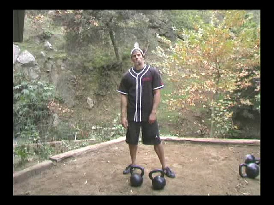 Mike Mahler - Kettlebell Solutions For Speed And Explosive Strength - Upper Body - 07 - Double Hang Snatch