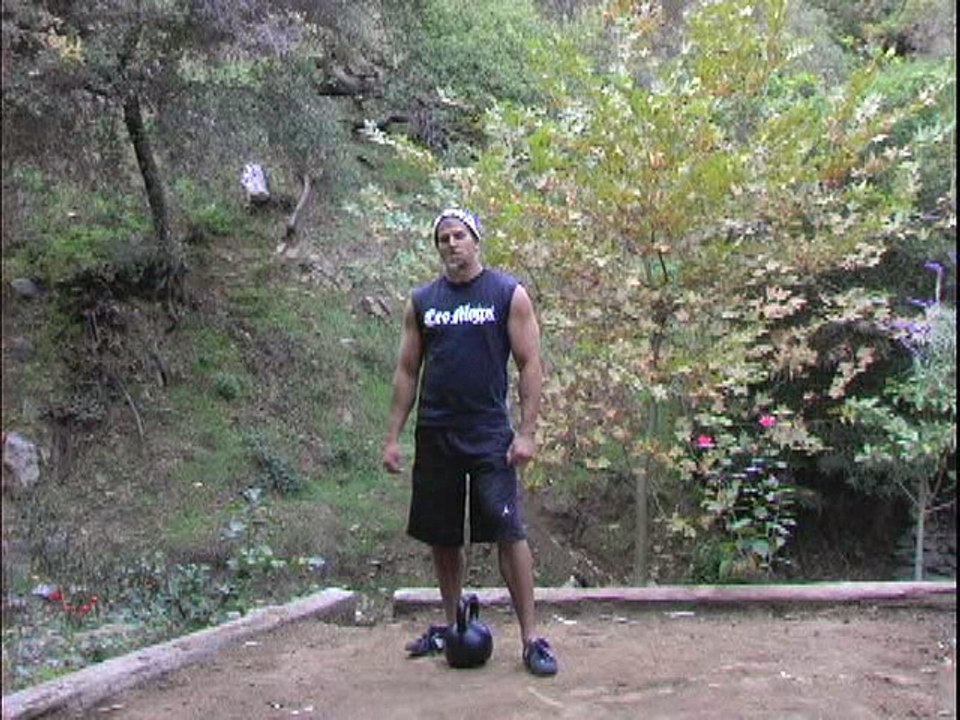Mike Mahler - Kettlebell Solutions For Speed And Explosive Strength - Lower Body - 03 - One-Arm Stomp Snatch - Tips