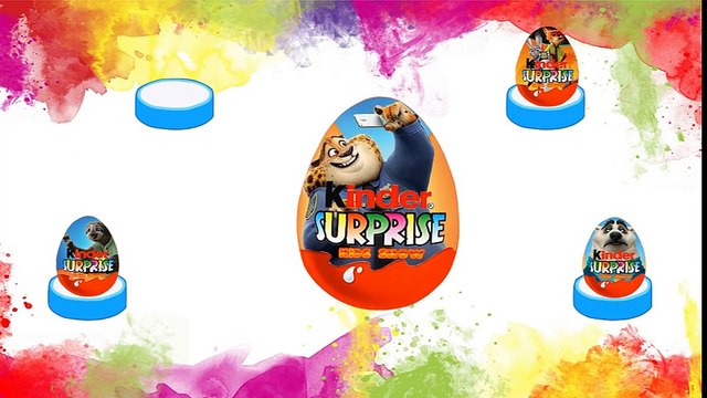 ✿Киндер Сюрприз. Зверополис. Zootopia. Kinder Surprise. Мультфильм Зверополис смотреть