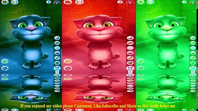 ✿Learn Colors with My Talking TOM Pocoyo Colours for Kids animation education cartoon compilation (5)