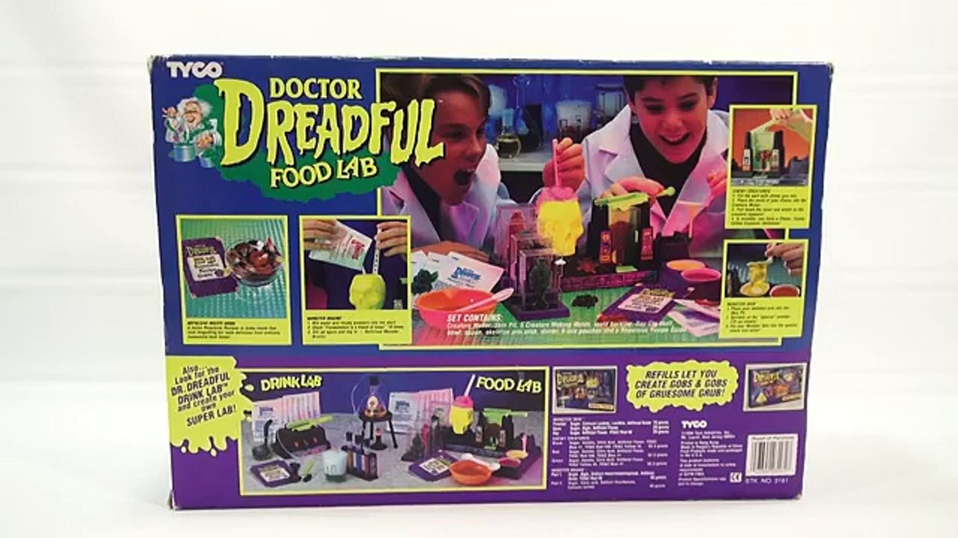 doctor dreadful food lab