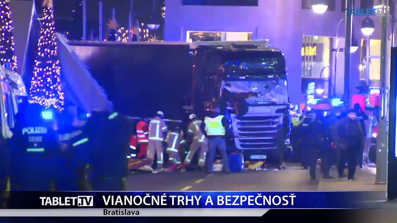 BRATISLAVA: Vianočné trhy v historickom centre mesta budú strážiť policajné hliadky nepretržite